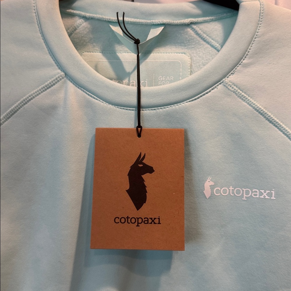 NWT Cotopaxi Aqua Crewneck Sweater - Picture 2 of 2